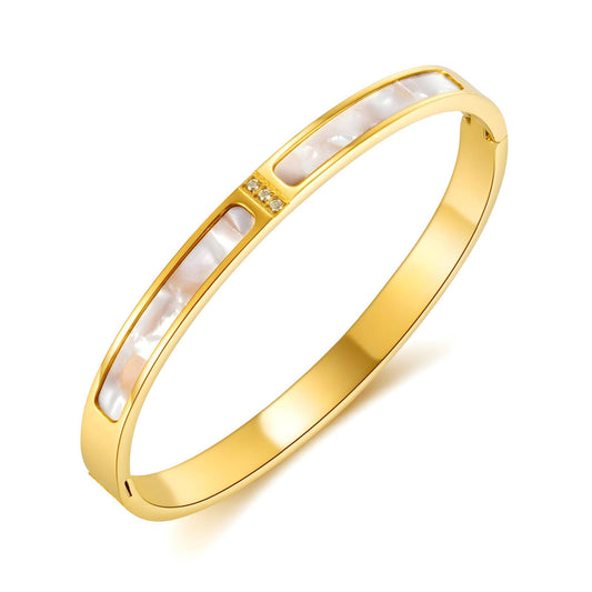 Malia Gold Bangle Bracelet